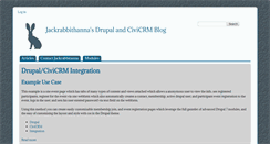 Desktop Screenshot of jackrabbithanna.com